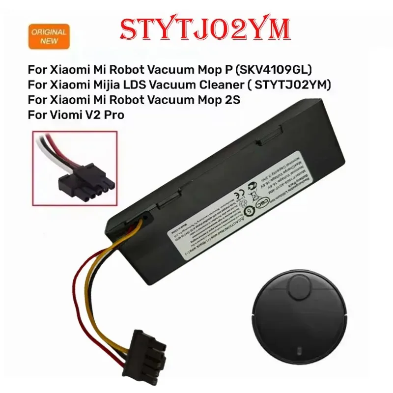 

Mi Robot Vacuum-Mop 2S STYTJ02YM 3500mAh Battery 14.4V for Xiaomi Mijia LDS Vacuum Cleaner Mi Robot Vacuum-Mop P Conga 3290 3390