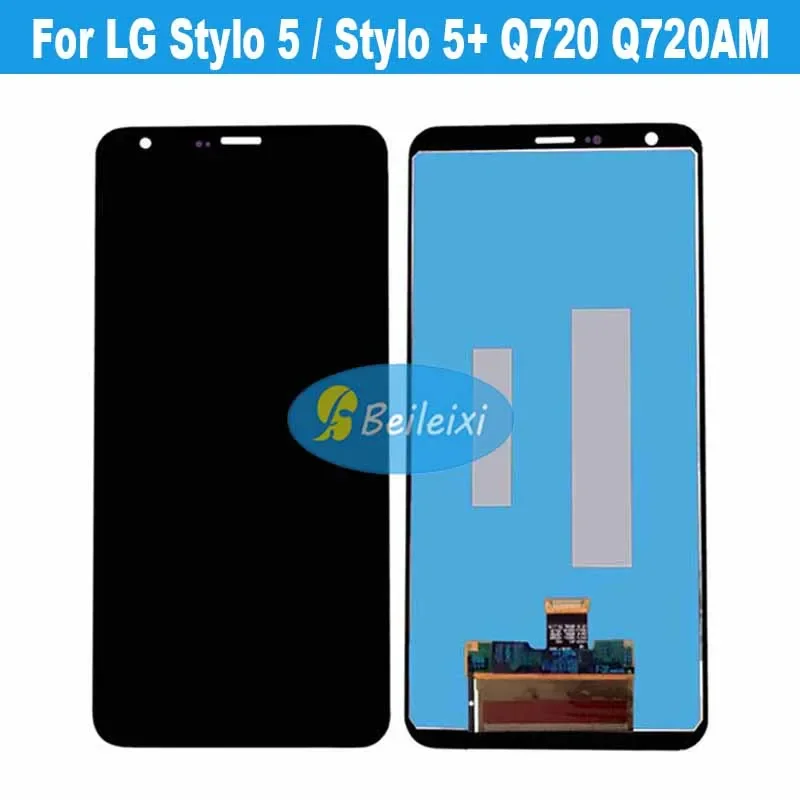 For LG Stylo 5 Q720AM Q720 Q720CS Q720QM6 Q720MS Q720QM LCD Display Touch Screen Digitizer Assembly For LG Stylo 5+ Q720AM