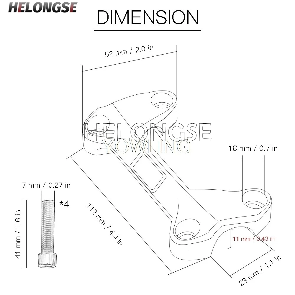 2025 2024 دراجة نارية الملحقات المقود الناهضون العلوي المشبك غطاء ل KTM DUKE 125 200 250 390 DUKE 2006 - 2019 2021 2022 2023