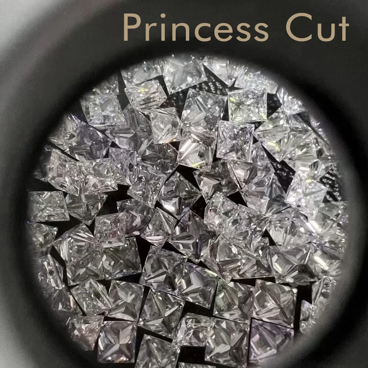 

Princess Cut Small Diamond DEF Color VS Clarity Lab Grown Diamond Various sizes Melee Stone for Wholesale