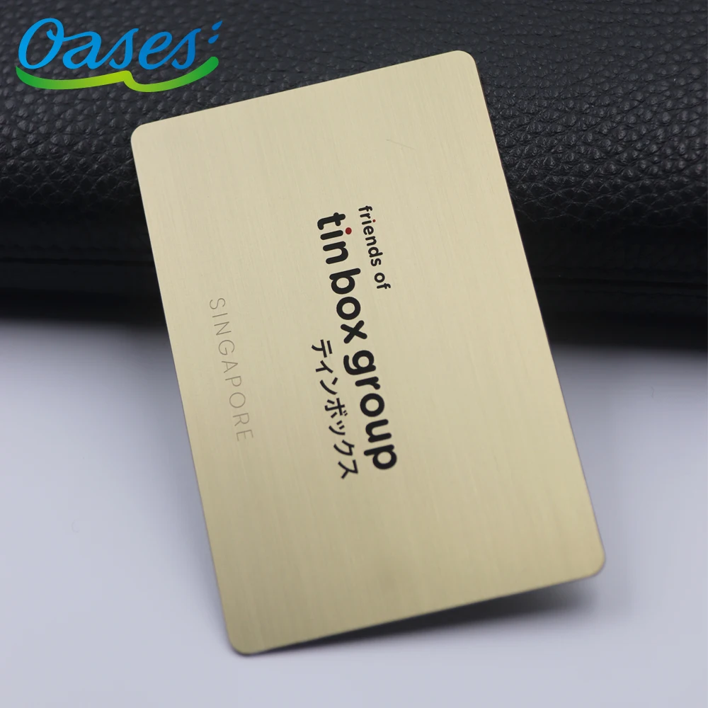 Customized query Chinese Manufacturer Premium Craftsmanship Custom Engraved Pattern Character Metal Business Cards with Painted