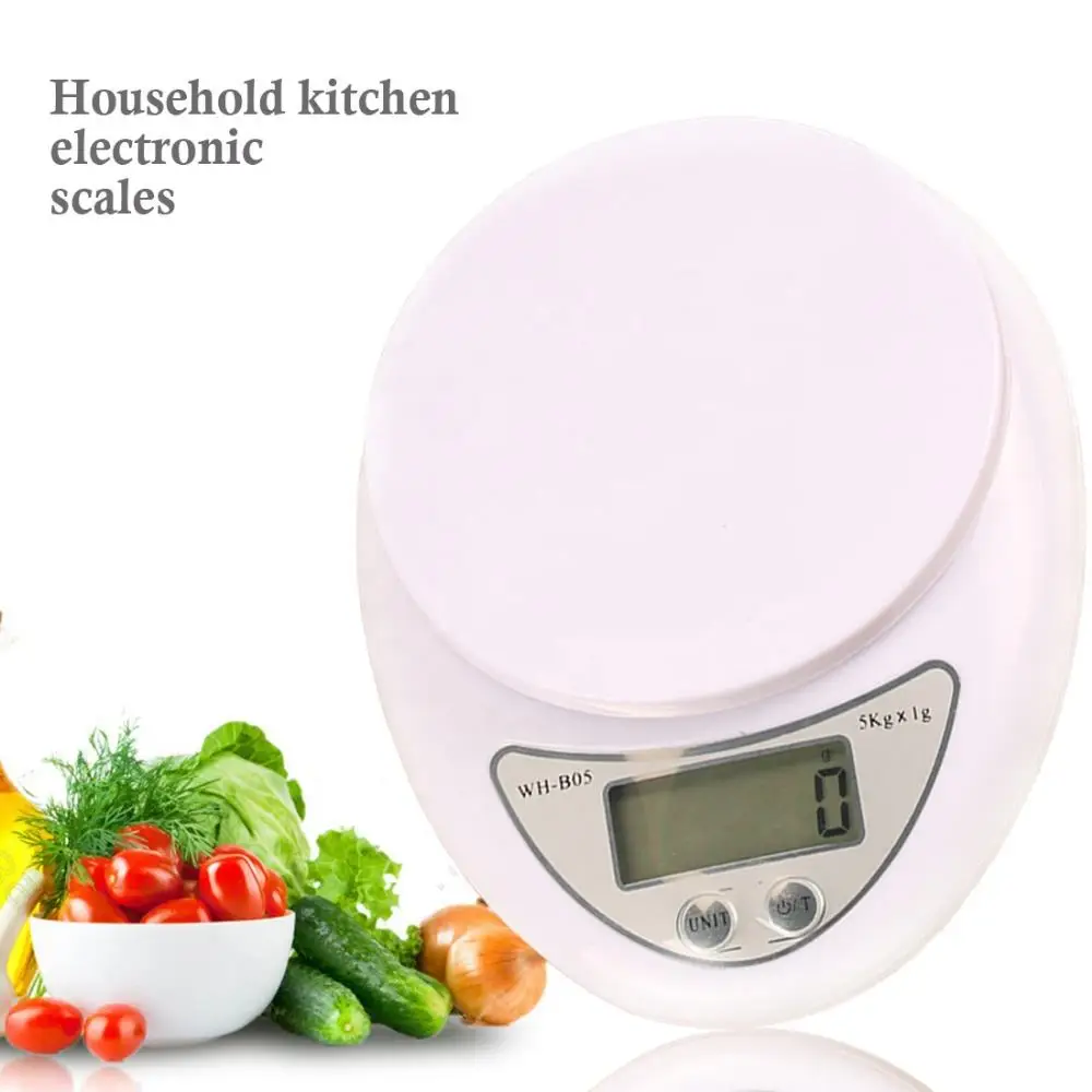 5kg/1g LED Electronic Scales Food Coffee Scale LCD Electronic Scales Portable Digital Baking Scale Kitchen Accessories Tools