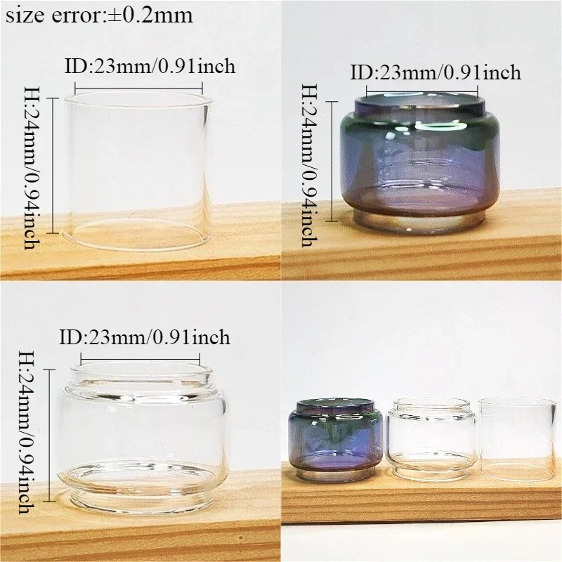 أنبوب قاعدة زجاجي مستقيم 3 في 1 لمجموعة MAG P3 TFV16 TFV18 TANK morph 2 عدة ملحقات استبدال الماكينة #2