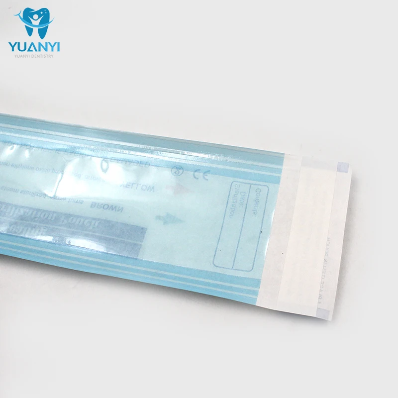 200pcs/Box Dental Self-sealing Sterilization Pouches Bags Medical Grade Paper Disposable Dental Tattoo Tool Storage Bag