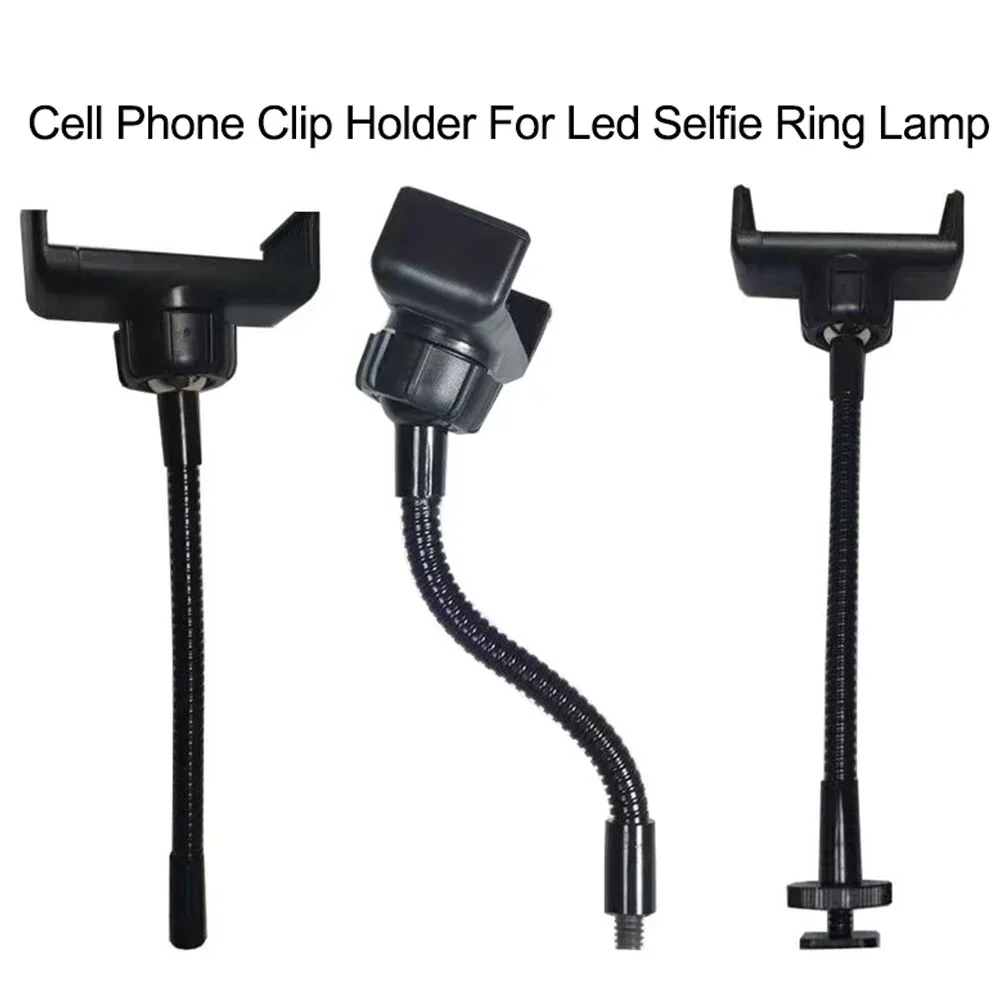 High Quality Durable Phone Tripod Hose Clip Aluminum Alloy Stand For Live Broadcast Flexible Clamp Holder