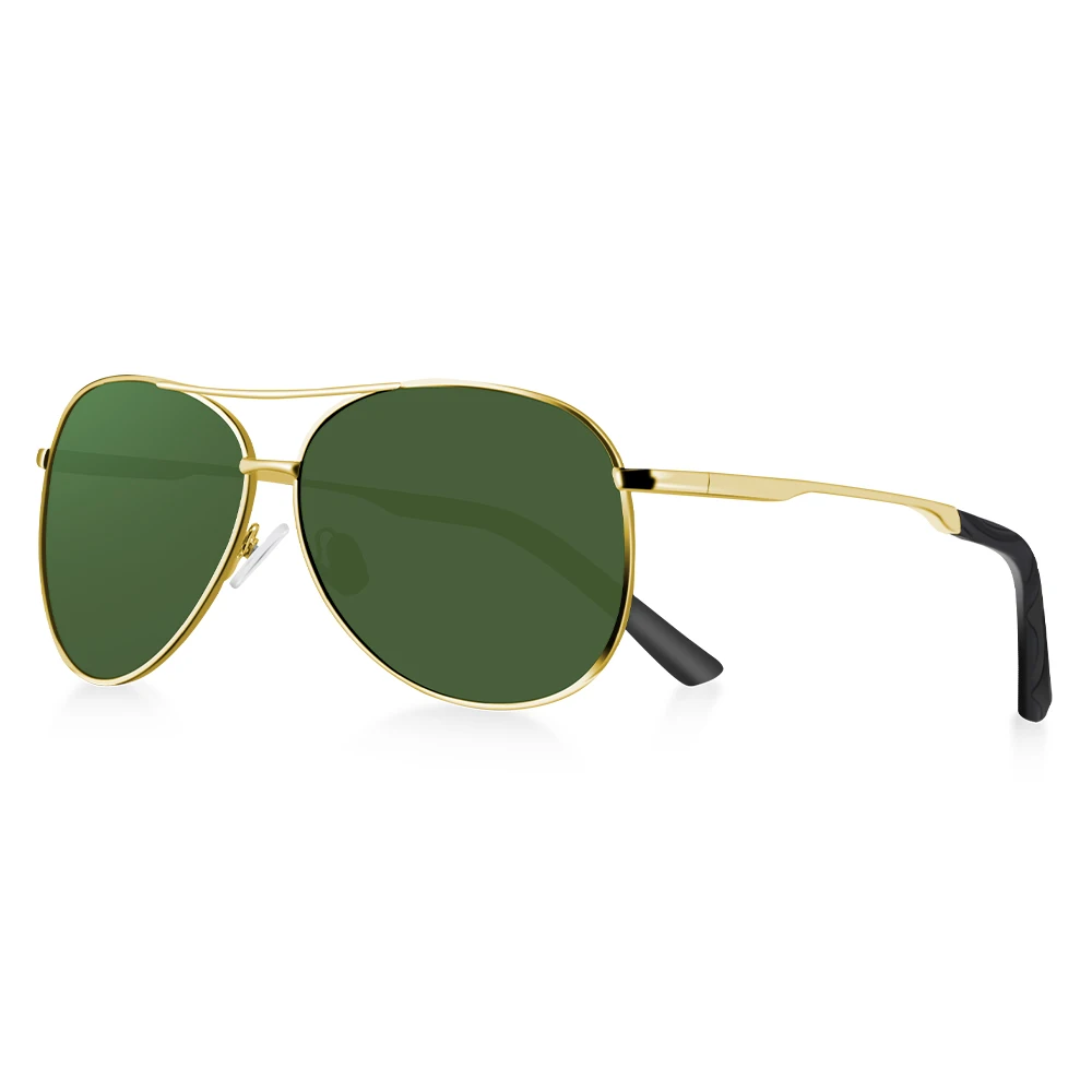 CRIXALIS Modische Piloten-Polarisierte Sonnenbrille für Damen Blendschutz Outdoor-Sport Fahrsonnenbrille für Herren Verspiegelte Anglerbrille UV400-Schutz – Detail 8