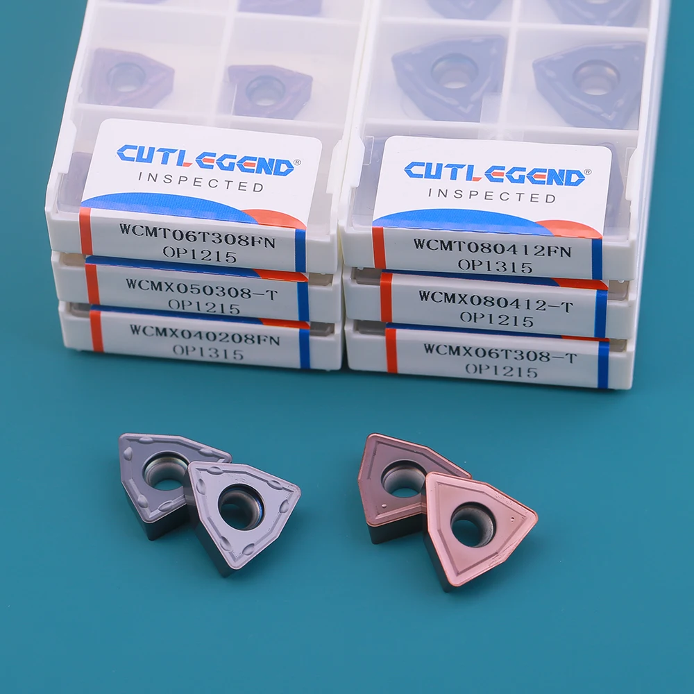 

CUTLEGEND WCMX030208 WCMX040208 WCMT050308 WCMT06T308 WCMT080412 FN OP1215 OP1315 U Drill Inserts CNC Lathe Cutter Cutting Tool