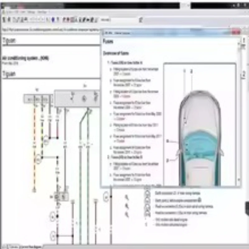 أحدث أداة تشخيص شاحنات السيارات ELSAWIN 6.0 ELSA WIN V6.0 برنامج إصلاح السيارات 5 لغات تدعم جميع النوافذ