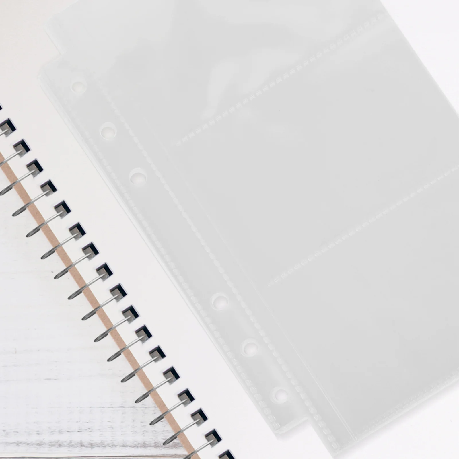 

5 Scrapbook Inner Pages PVC Refill Sheets Clear Protective Sleeves Photo Album Page Protectors Scrapbook Plastic Sleeves Album