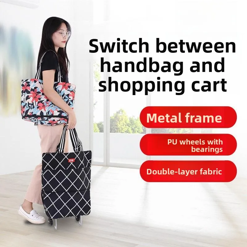 portable-shopping-cart-bag-with-wheels-stackable-hand-pulling-retractable-shopping-car-vegetable-buying-stainless-steel-cart