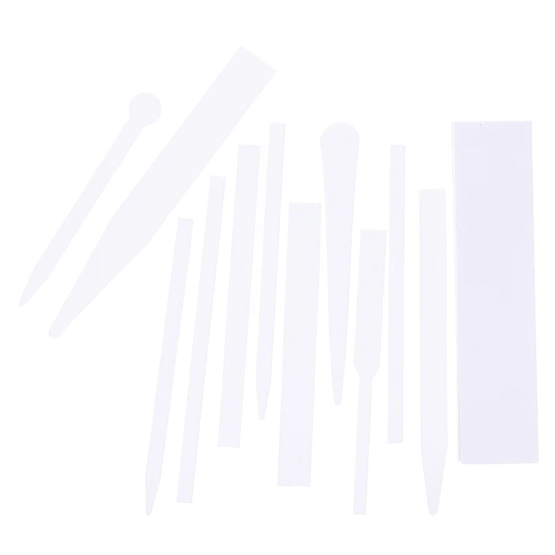 100pcs Perfume Aromatherapy Perfume Essential Oils Tester Strips Fragrance Disposable White Smell Paper Paper Strips Test Paper