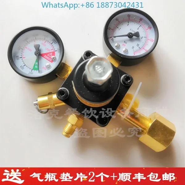 machine gas cylinder pressure gauge pressure reducing valve gas cylinder pressure gauge  gas cylinder universal gauge  1800PSI