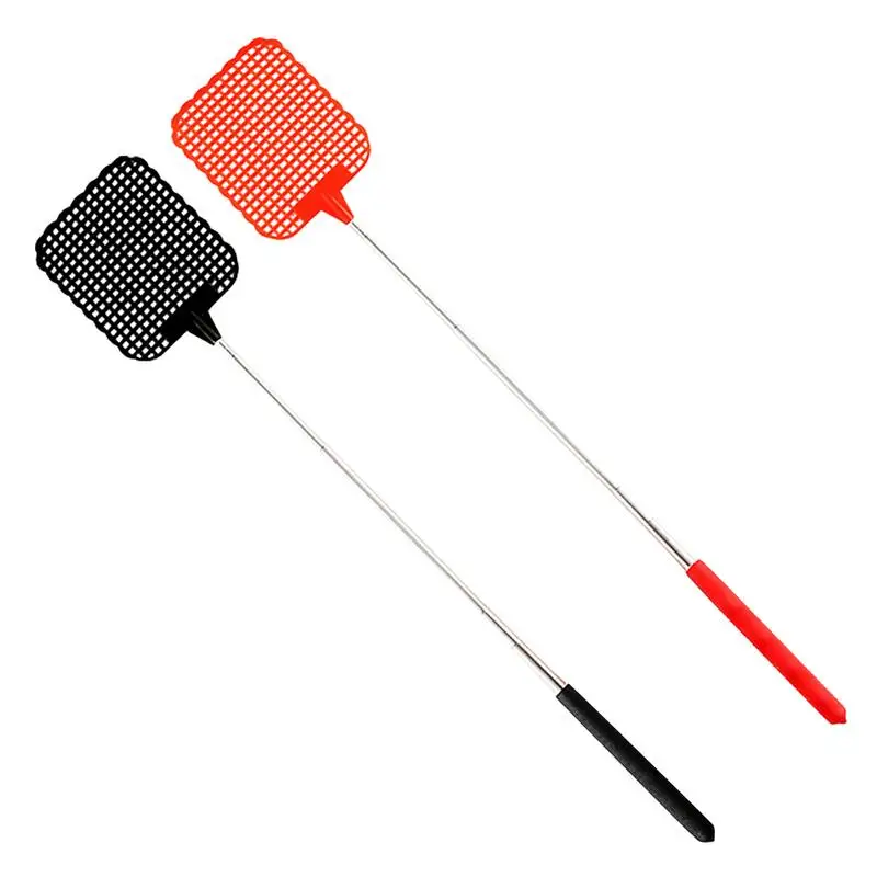 Heavy Duty Fly Swatter Retractable Home Fly Swatter Retractable Design Fly Swatting Tool For Bedroom Living Room Home And