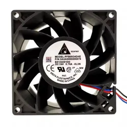 New CPU Fan for DELTA PFB0924GHE DC24V 0.76A Frequency Converter Cooling Fan 92*92*38 Mm