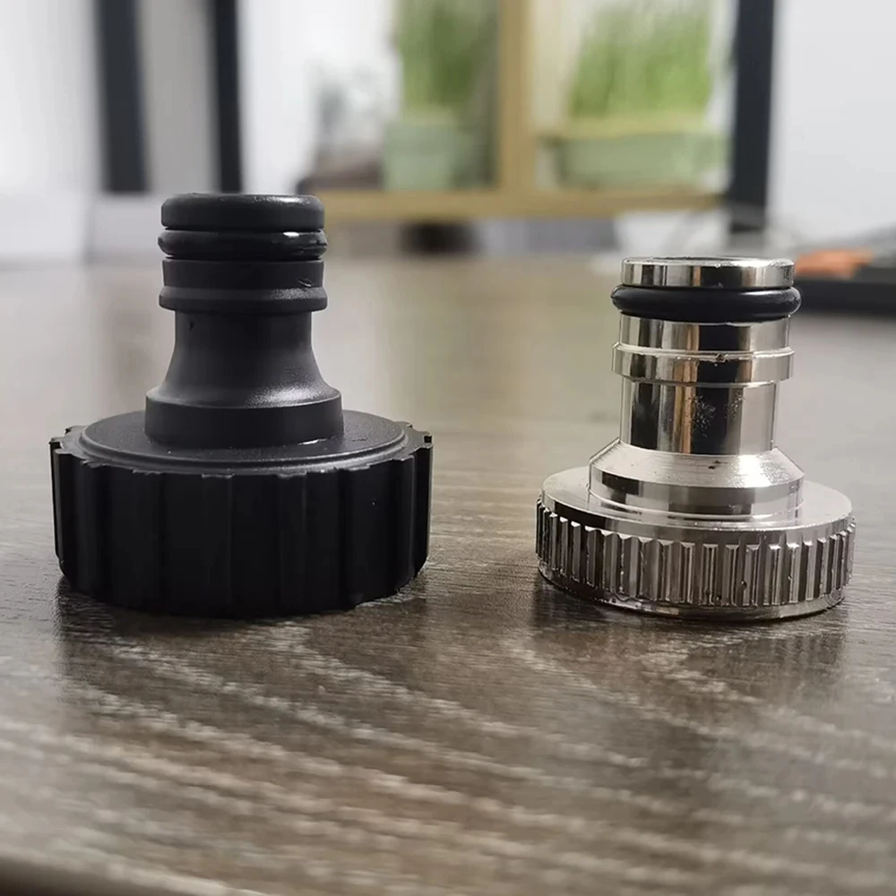 1Pcs Connector Water Pipe Joint 3/4'' G1'' Garden Hose Quick Adapter Fittings Gardening Car Washing Watering Tool