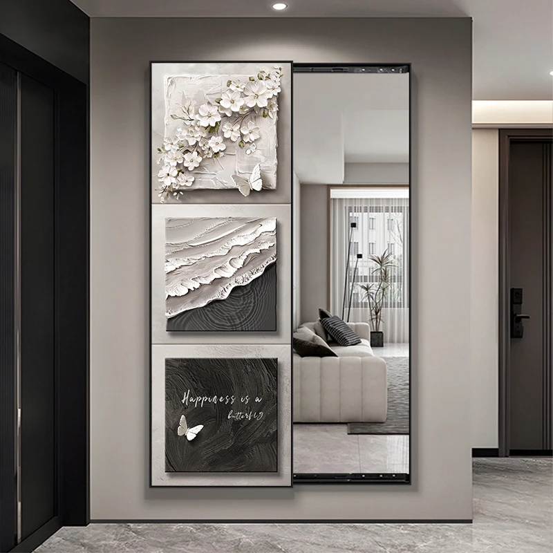 

Luxury Long Mirror Square Bathroom Bedroom Funky Nordic Girls Full Body Mirror Living Room Decoration Spiegels Home Products
