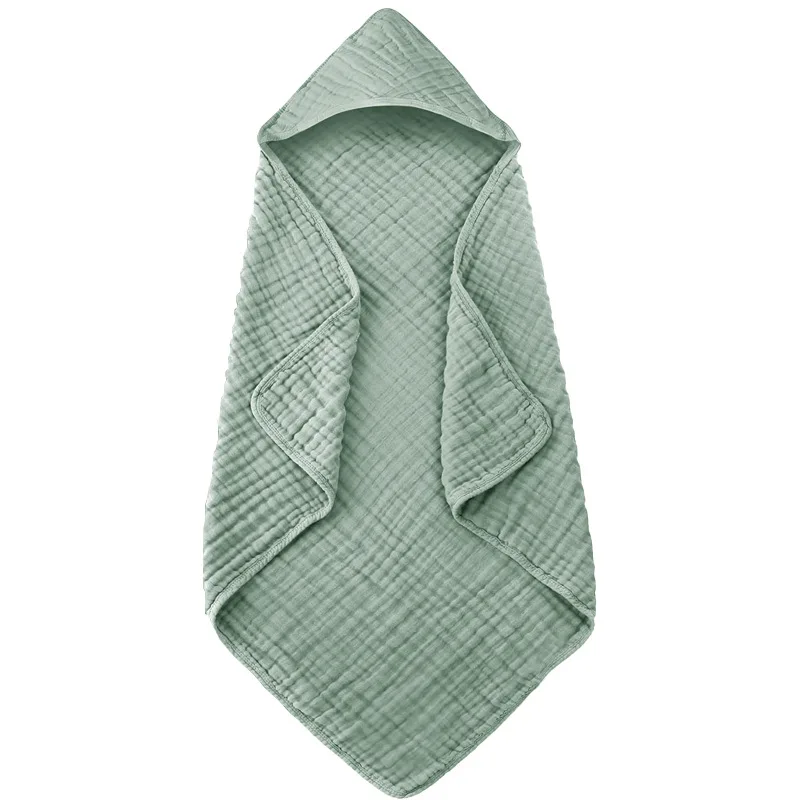 أطفال فوط أطفال حمام الشاش الوليد مقنعين منشفة طفل القطن البشكير قماط التفاف بطانية للأطفال الاشياء #3