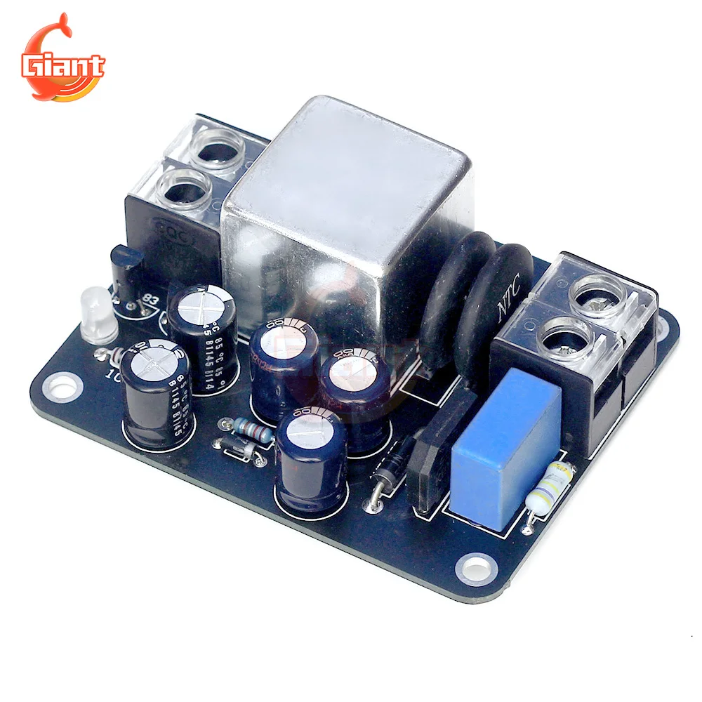 

AC150-280V Power Supply Soft Start Board Power Filter Board High-power A Power Amplifier Module Speaker Protection Circuit Board