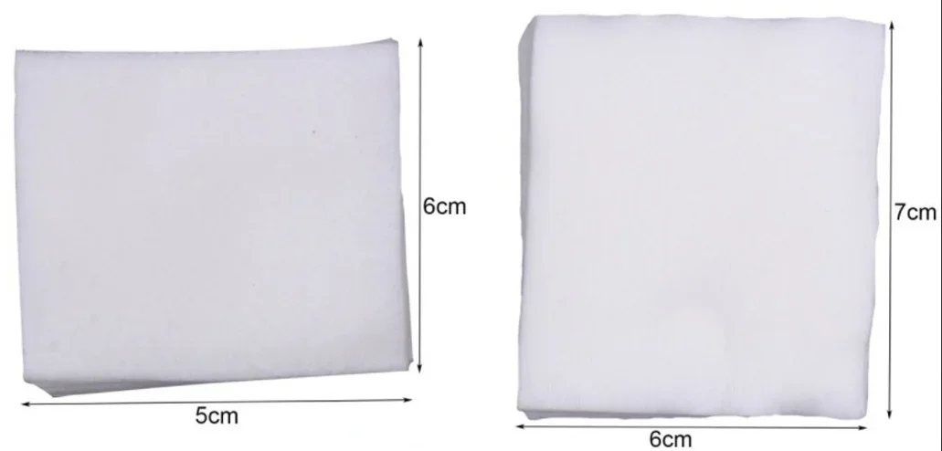 200 قطعة مسدس لعبة تنظيف بقع بندقية مسدس نظيفة القماش التصحيح تنظيف أداة امتصاص الماء العالي القطن الادسنس اكسسوارات #5