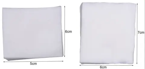 200 st. rengöringslappar för leksakspistoler, gevär, pistol, ren trasa, rengöringsverktyg, mycket vattenabsorberande bomull, airsoft-tillbehör 6 best sales delar till leksakspistoler - №3