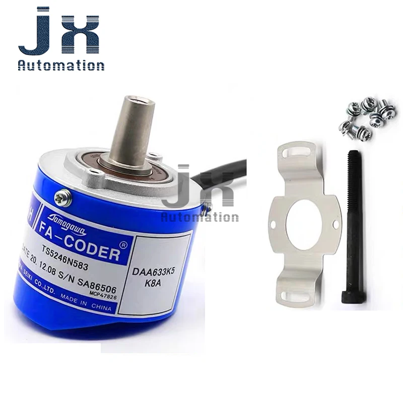 Nuovo originale Encoder per ascensore incrementale Tamagawa TS5246N583 per encoder per ascensore Otis e accessori Xingma DAA633K5