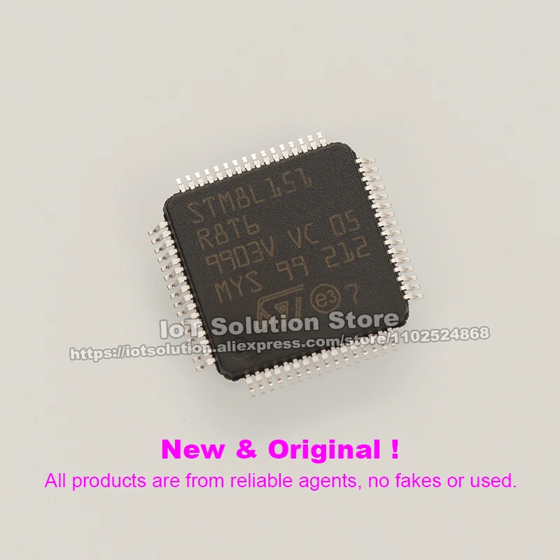 STM8L151R8T6 LQFP-64 10x10x1,4mm STM8L151R8T6TR