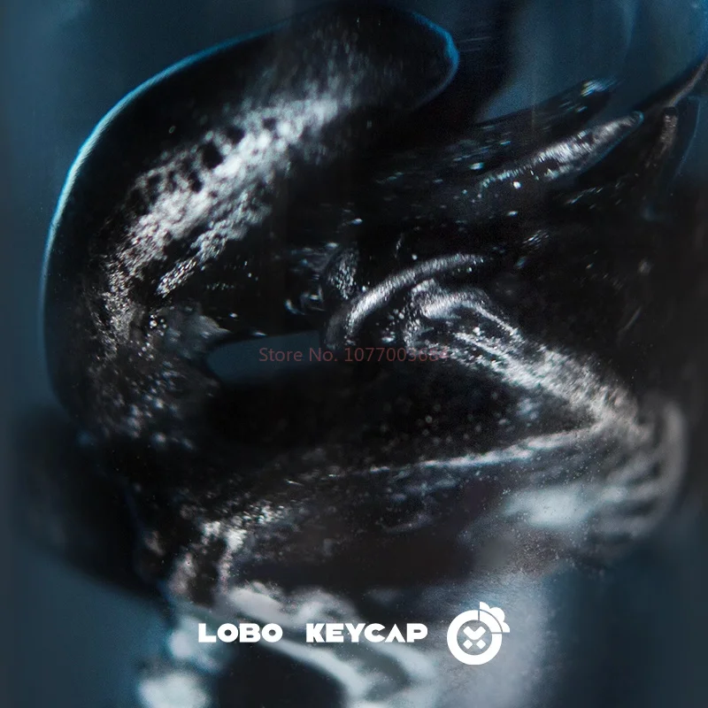 Alien Series Translucent Personalized Custom Keycap Anime Peripheral Resin Handsome Anime Model Toy Esc