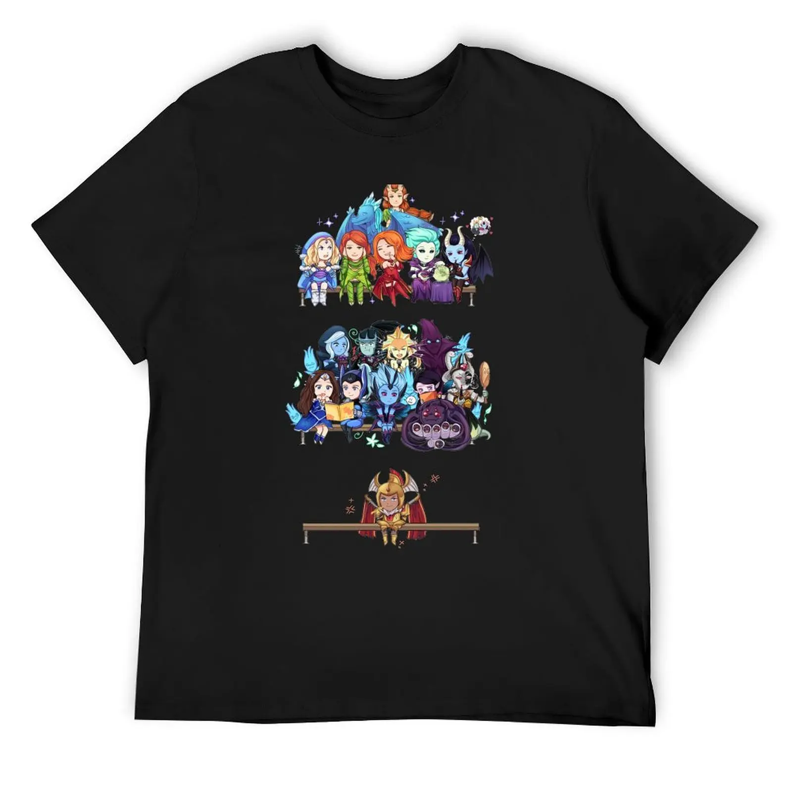 

Dota 2 Female Hero T-Shirt Clothing summer tops valentines clothes oversized t shirt mens graphic t-shirts anime