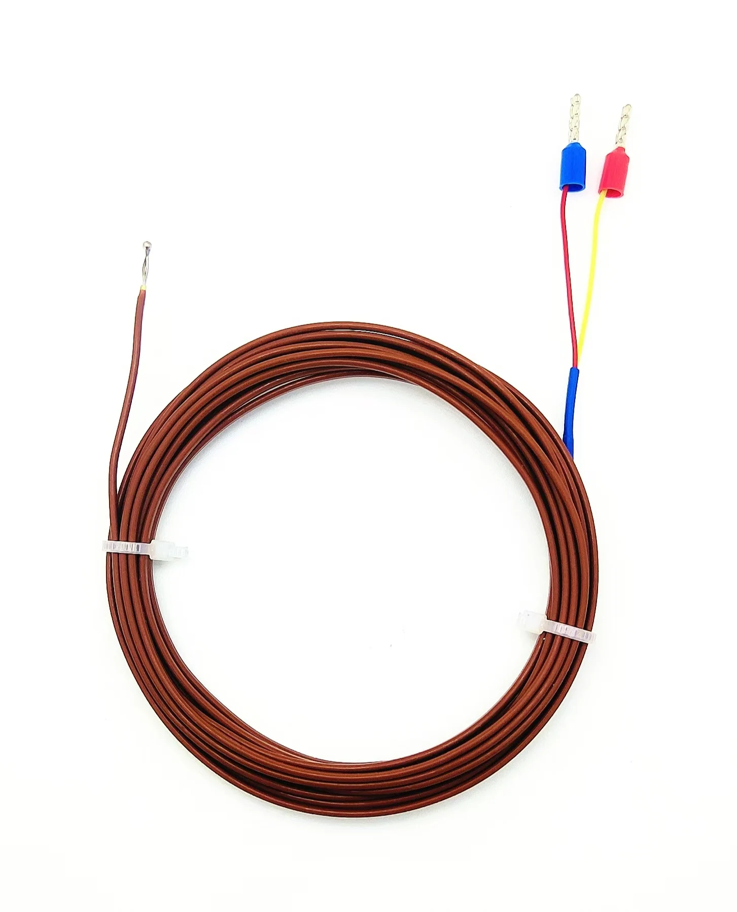 K-type thermocouple PTFE temperature probe, perfect for instruments, comes with 1m/2m/3m measurement cables