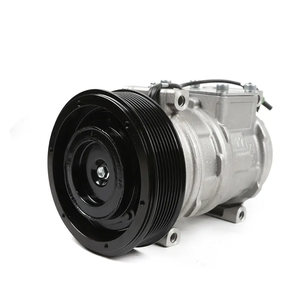 

A/C Compressor with Clutch Fit for John Deere Combine Tractor Swather Sprayer RE46609 RE69716 AH169875