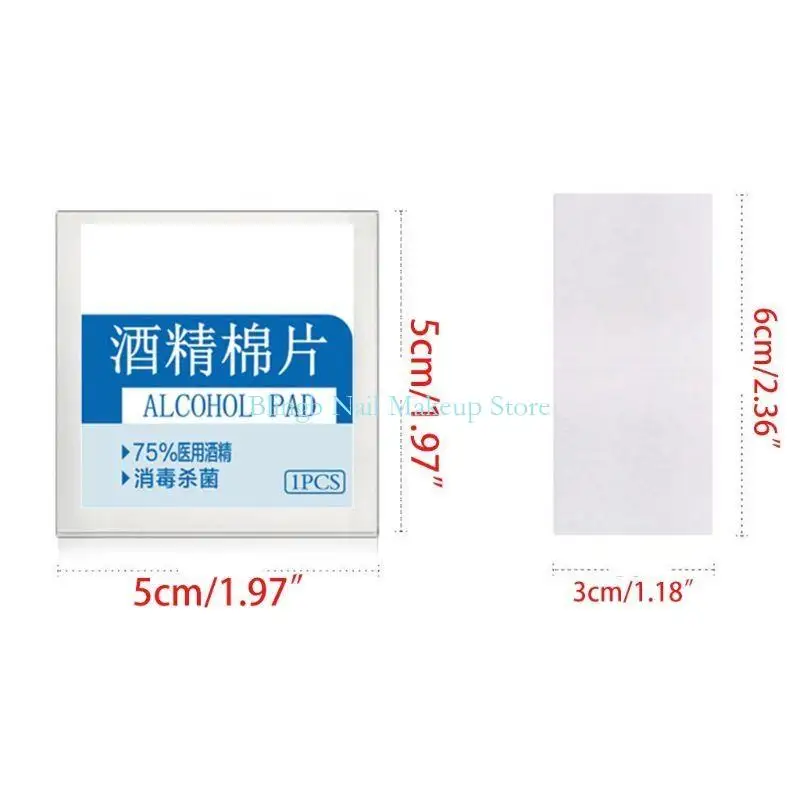 28TA 100Pcs/Box Portable Pad Cleansing Wet Wipes Tablet Individually Wrapped