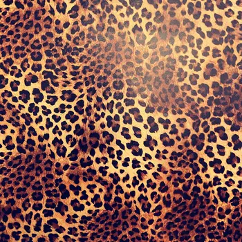 45cm width self adhesive waterproof wall sticker vinyl leopard print wallpaper for home wall decor thick removable contact paper