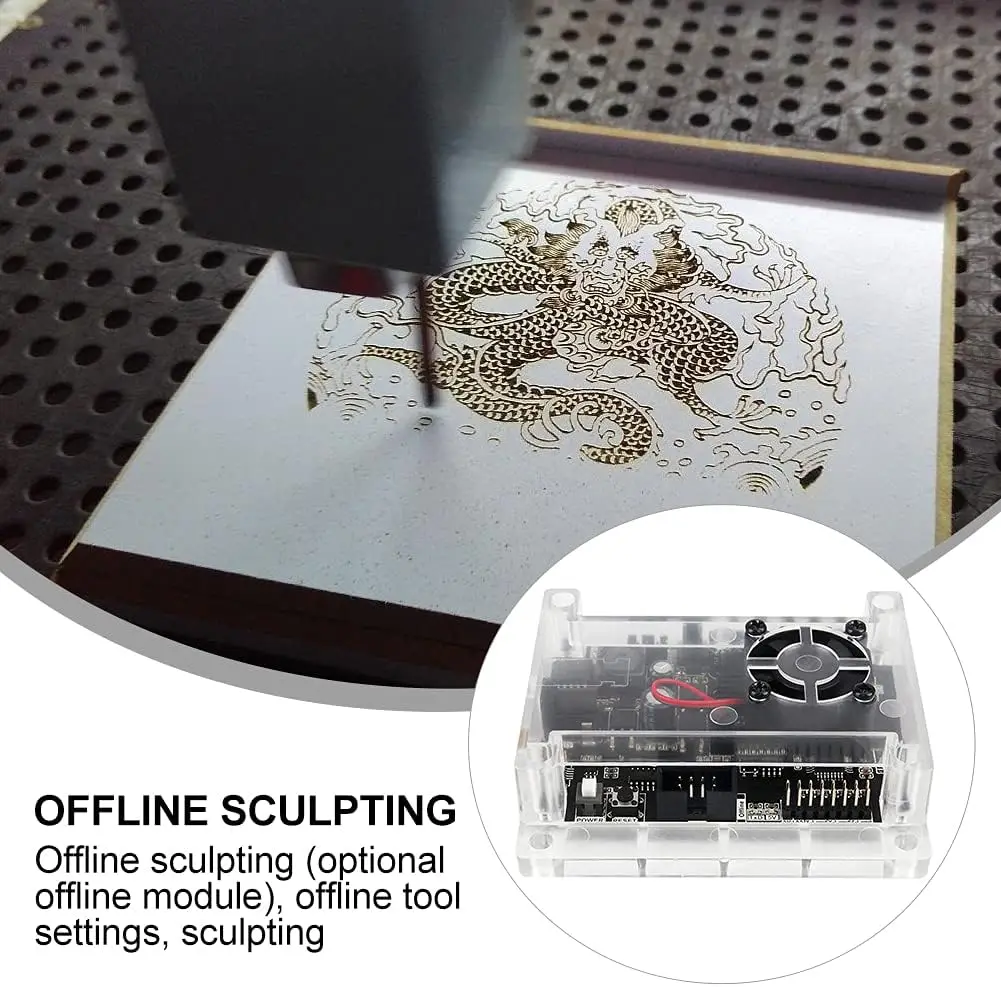 CNC Engraving Machine Control Board GRBL 1.1 USB Port 3-Axis Integrated Driver with Offline Controller for CNC 3018 Pro view 5