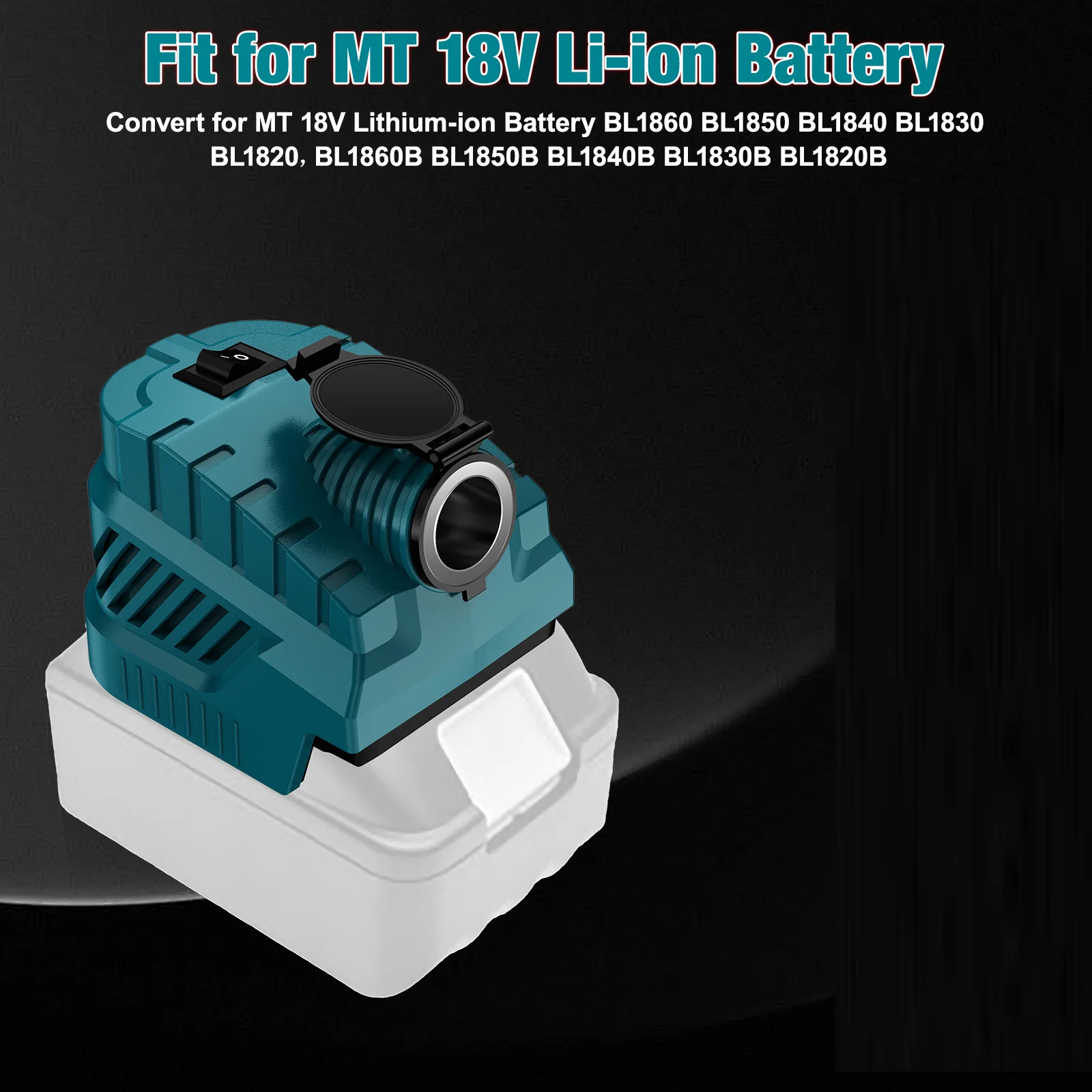 15-21V Batterij Converter Adapter Oplader Usb-poort Voor BL1850 BL1860B BL1840B Voor BL1830 BL182 BL1815 Batterij snel Opladen