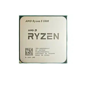 معالج AMD Ryzen 5 5500 R5 5500 3.6 جيجاهرتز 6 نوى 12 خيطا 7NM L3 = 16M 100- 000000457 مقبس AM4 بدون مروحة أفضل 8 مبيعات مستعملة من Ryzen - رقم 5