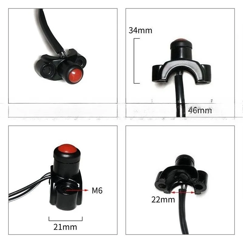Off-road Motorcycle Modification Accessories Have Lock Headlights, Flameout and Power-off Buttons, Universal Handlebars