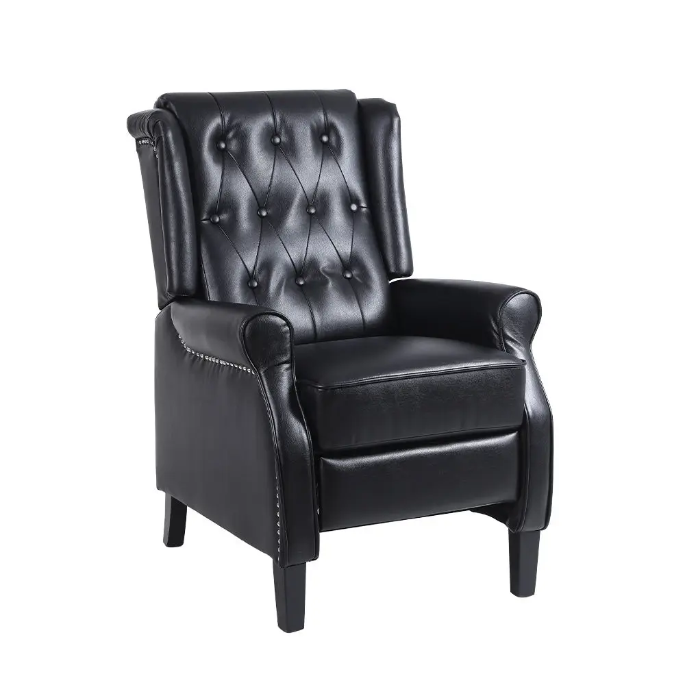 

✗x Modern Retro Tiger Single Sofa High Back Lazy Chair Throne Single Leather Sofa Leisure Chairs^