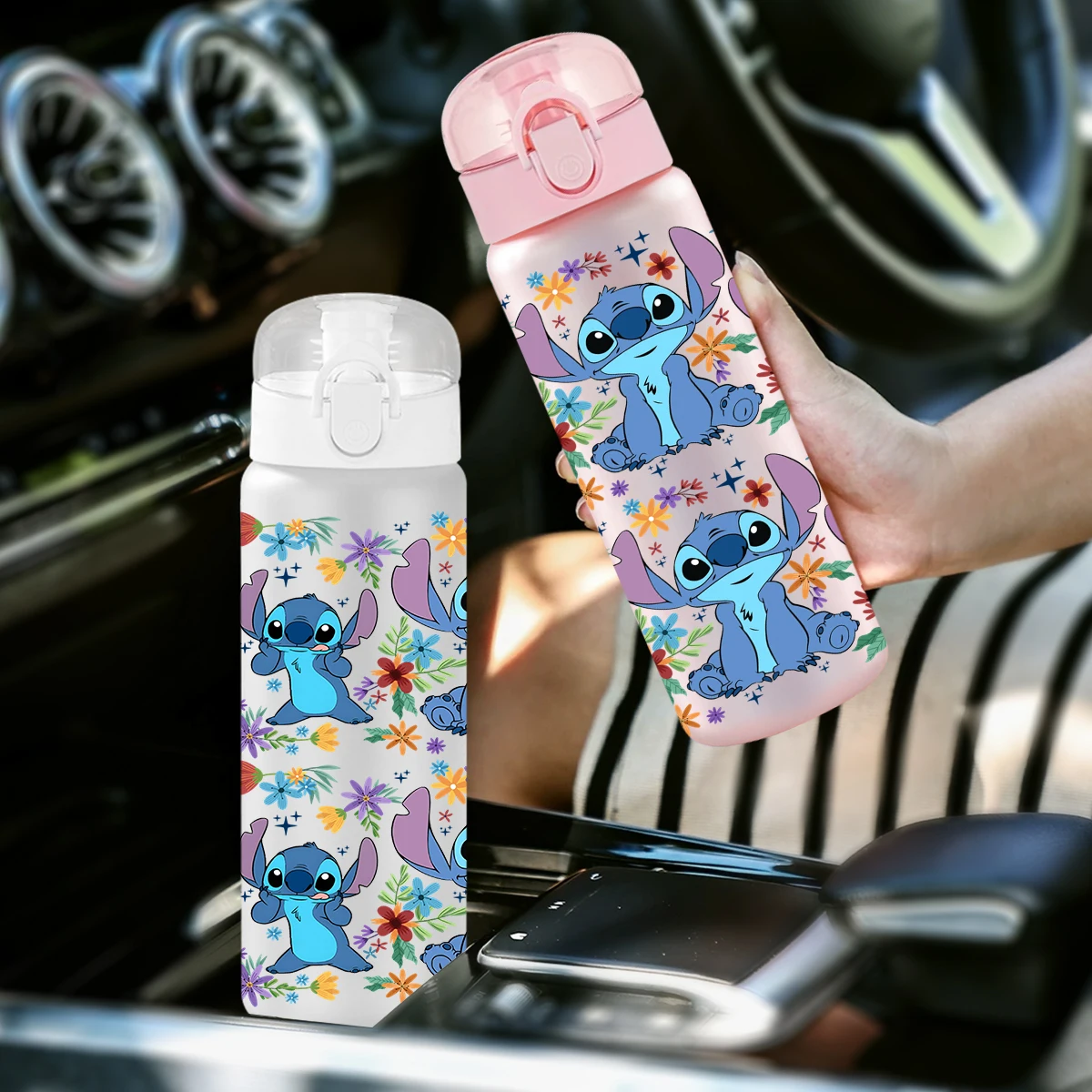 

1 шт., пластиковая бутылка для воды емкостью 26 унций, герметичная спортивная чашка для воды на открытом воздухе в качестве подарка на день рождения, рождественский подарок Диснея