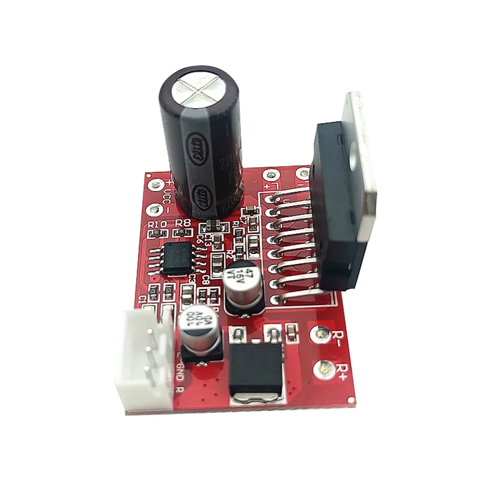 CD7379 2 Channel High-Power Power Amplifier Board with NE5532 Pre-Amplification Single-Power DC12V Power Supply 39W+39W Module