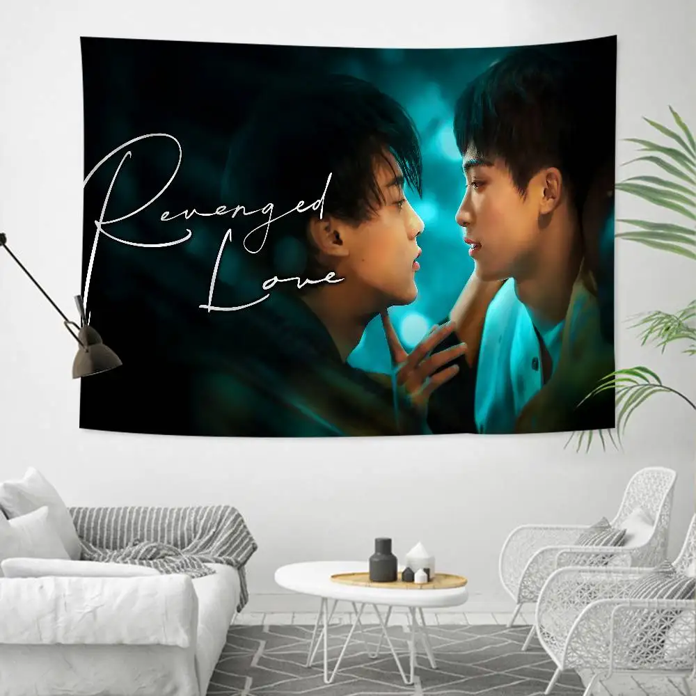 R-Revenged Love Movie DIY Wall Tapestry Art Science Fiction Room Home Decor Wall Art Decor