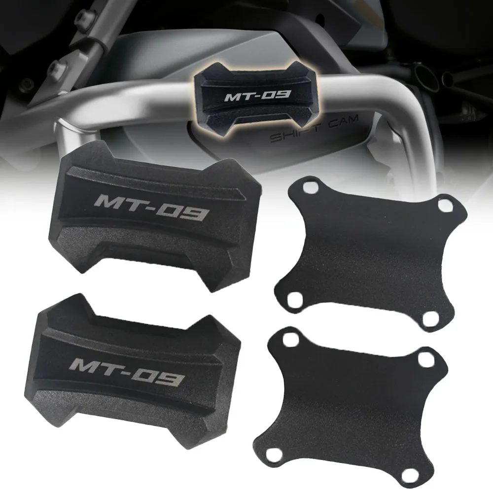 

Для YAMAHA MT09 MT-09 Mt-09 mt09 аксессуары для мотоциклов 25 мм защитный блок для защиты бампера двигателя декоративные блоки