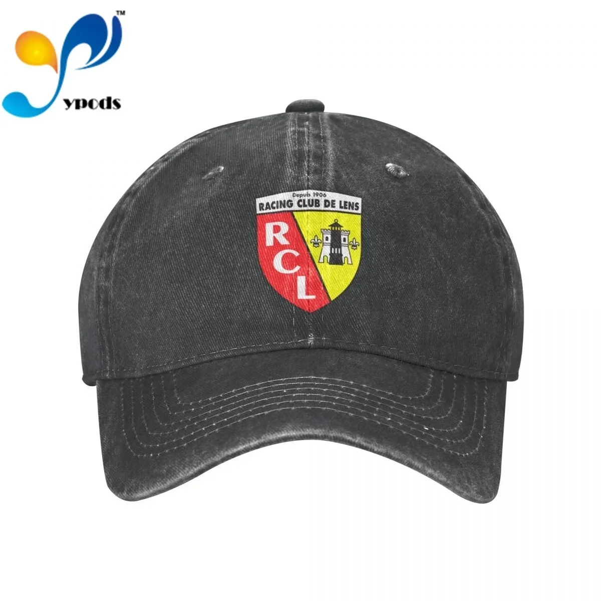 

Euro Club Rc Lens Bucket Unisex Baseball Cap Men Women Snapback Hat Dad Hat Summer Sun Cap for Men and Women Hats