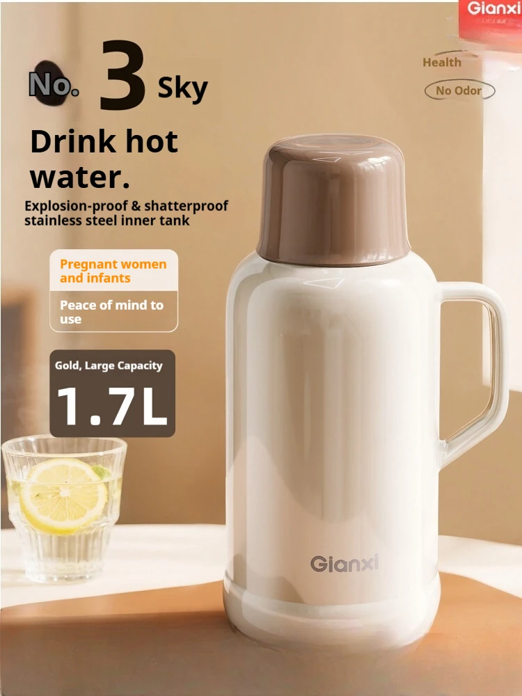 

Insulated Pot Stainless Steel Large Capacity Hot Water Bottle Household 2025 New Small Warm Pot Warm Bottle