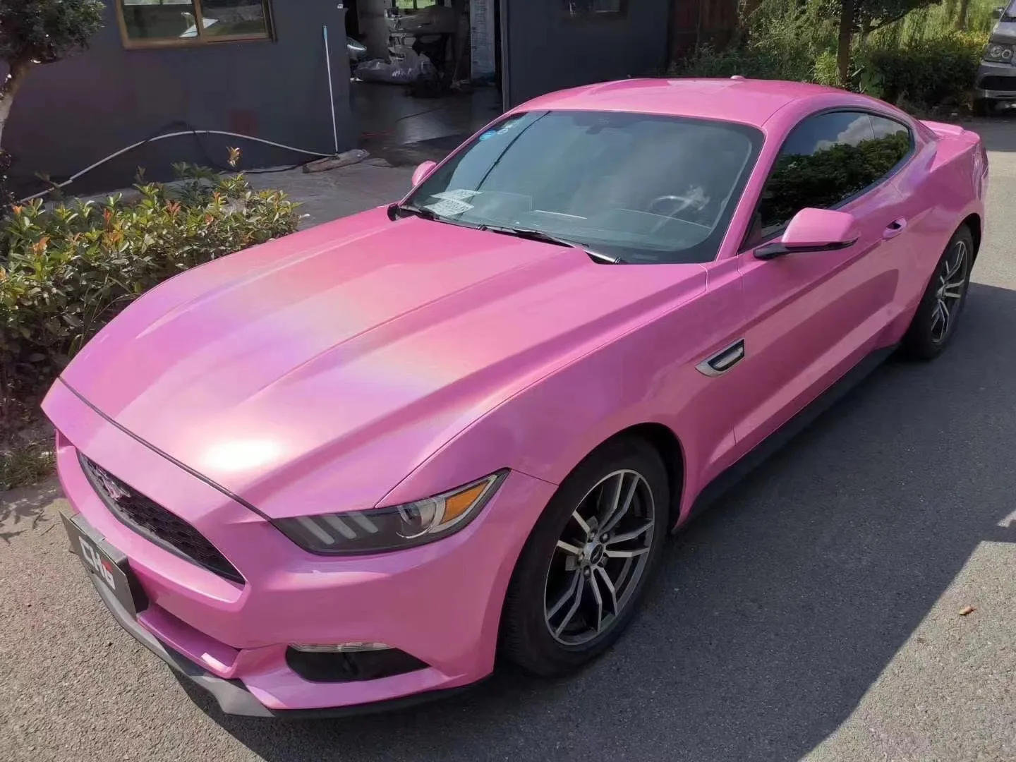 Seven-Color Rainbow Reflective PET Car Window Protective Shield Pink Paint Protection Film PVC Body Position Color-Changing