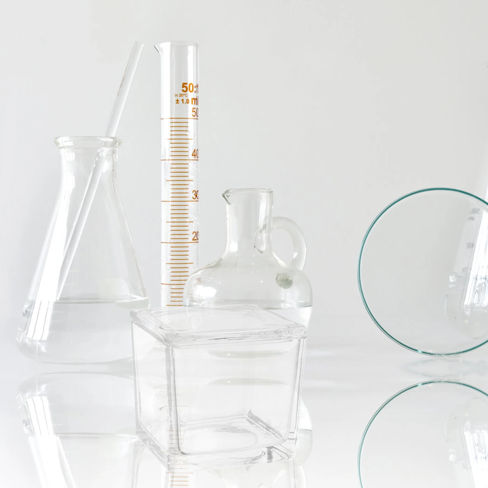 

Slide Dyeing Tank Coplin Jars Childrens Microscope Glasses Holder Plastic Staining Slides for Square