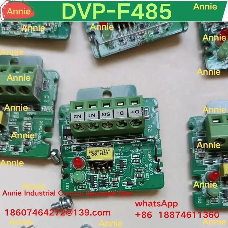

Second-hand test OK DVP-F485 communication module