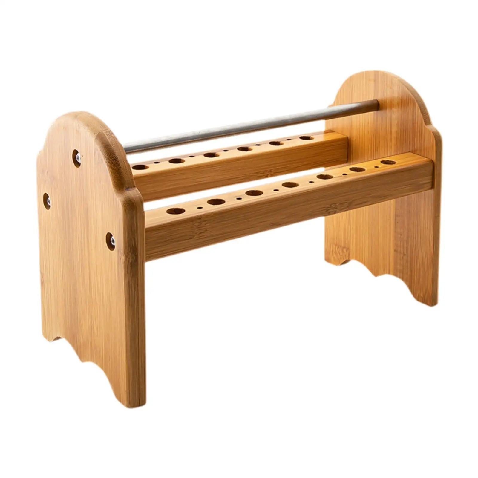 

Screwdriver Holder Optical Tools Holder Bamboo Multifunctional Maintenance Set