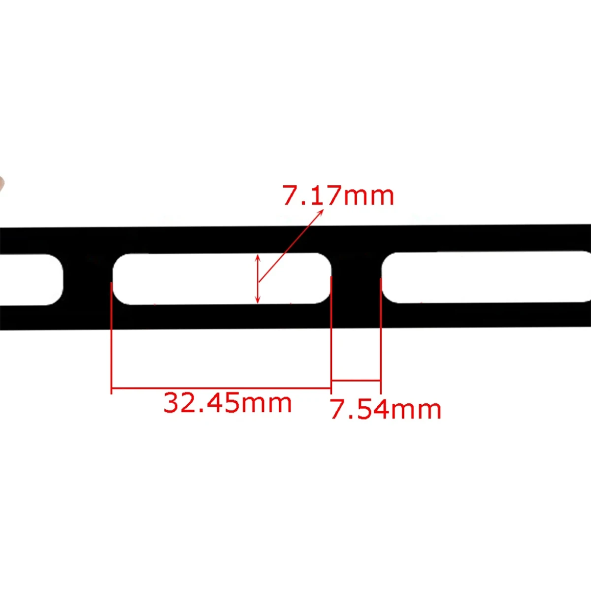 Kit montaje riel BCM Keymod M-LOK – Adaptadores guardamanos nailon