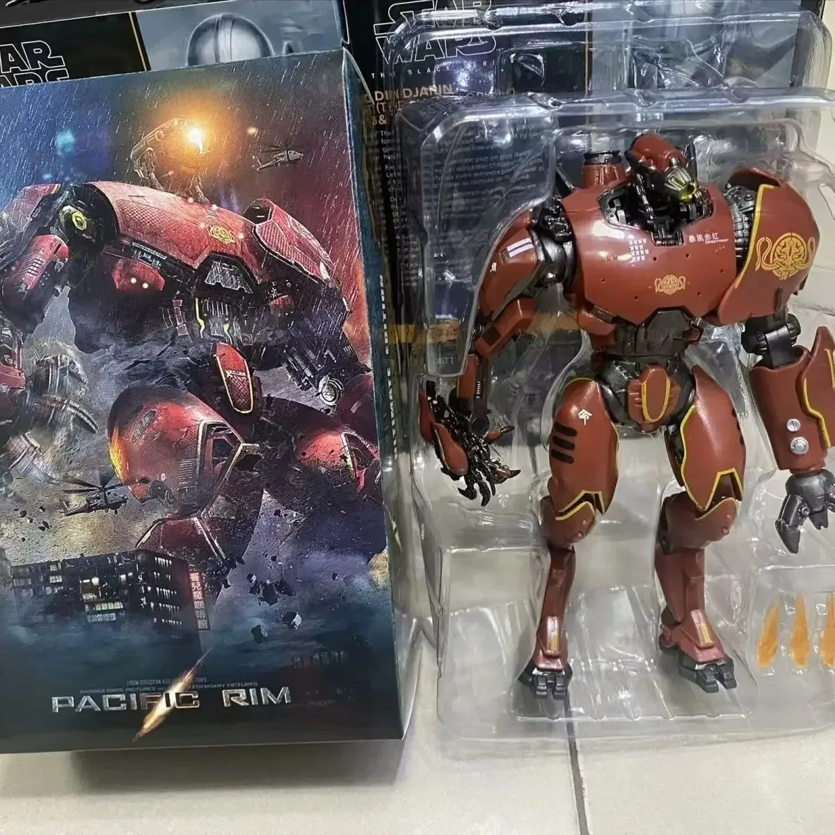 Фигурка аниме Pacific Rim Deluxe Light Edition Crimson Typhoon Light, фигурки героев, украшения, Рождественский подарок для детей, игрушки