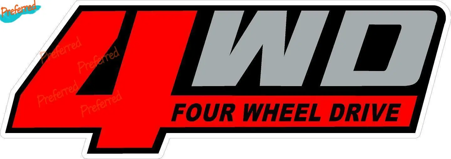 

4wd Decal Sticker Mule All-terrain Vehicle Farmer Car Laminated Outdoor Car Sticker Decal Decoration KK-all Sizes Waterproof PVC